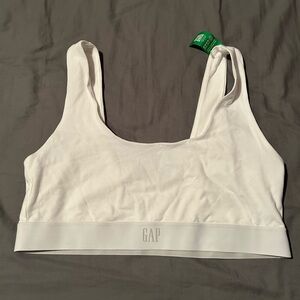 nwt gap organic stretch cotton bralette size xl in womens